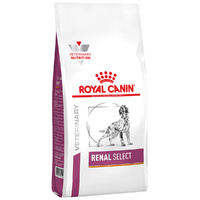 Корм сухой диетический для взрослых собак Royal Canin Renal Select Canine с хронической болезнью почек 2кг